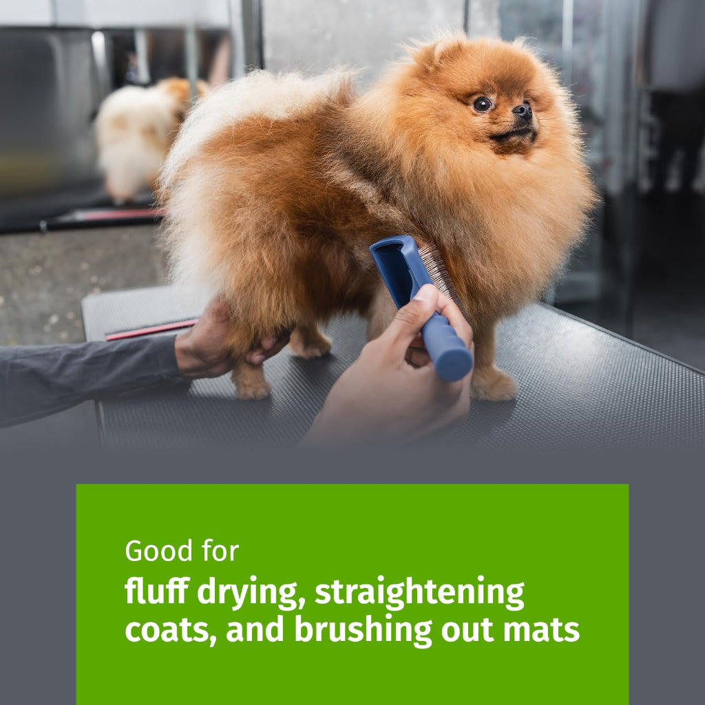 Transform Grooming Time with the Tuffer than Tangles Slicker Brush - Perfect for Doodles and Curly Coats!