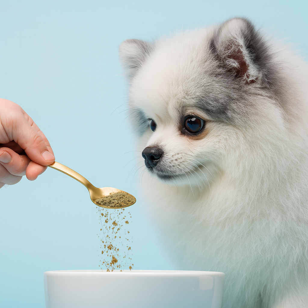 Pet Kelp Canine Skin & Coat Superfood Powder - 8oz Organic Supplement for Healthy Dogs